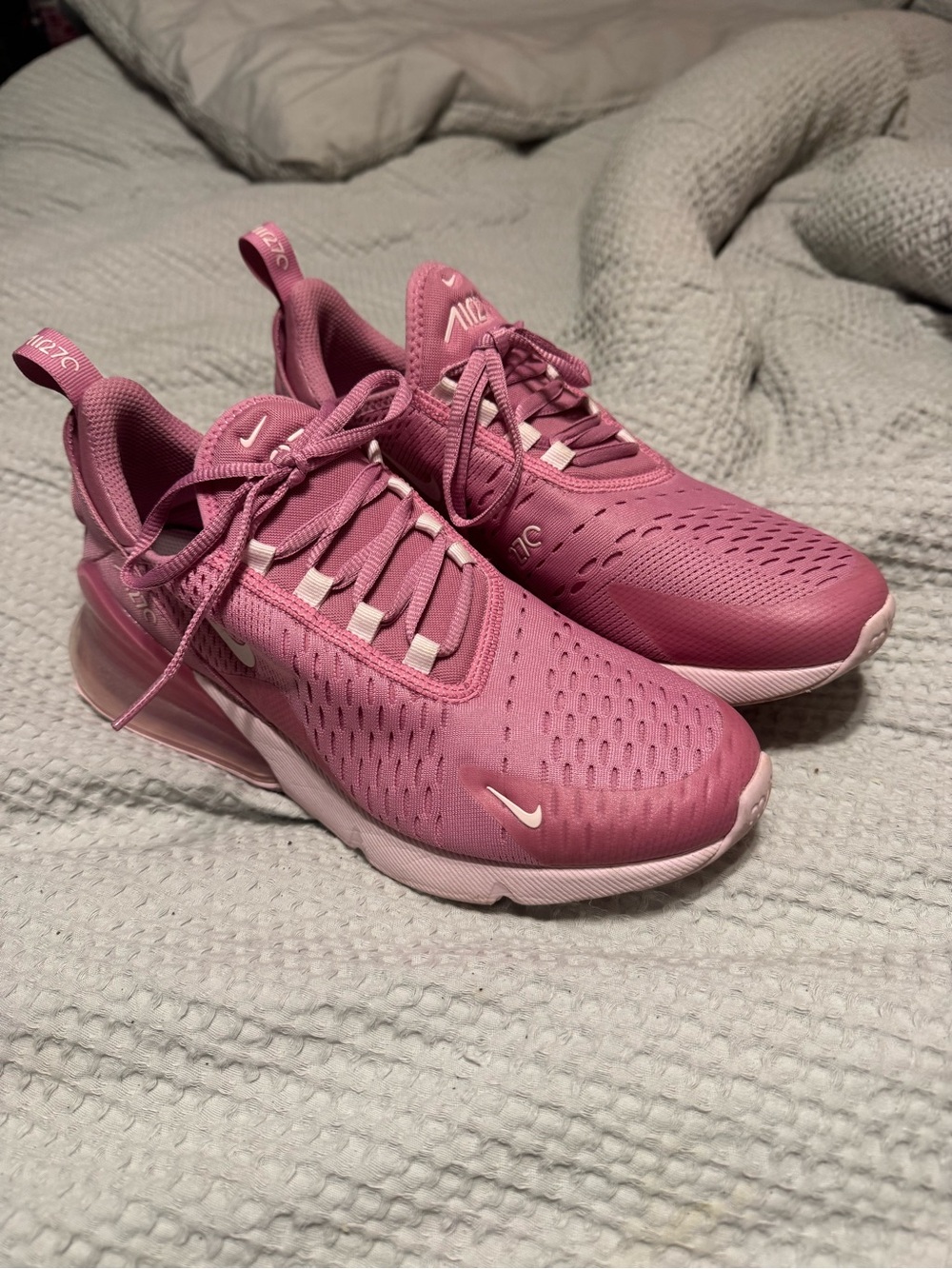 Nike Air Max 270 Pink Athletic Sneakers
